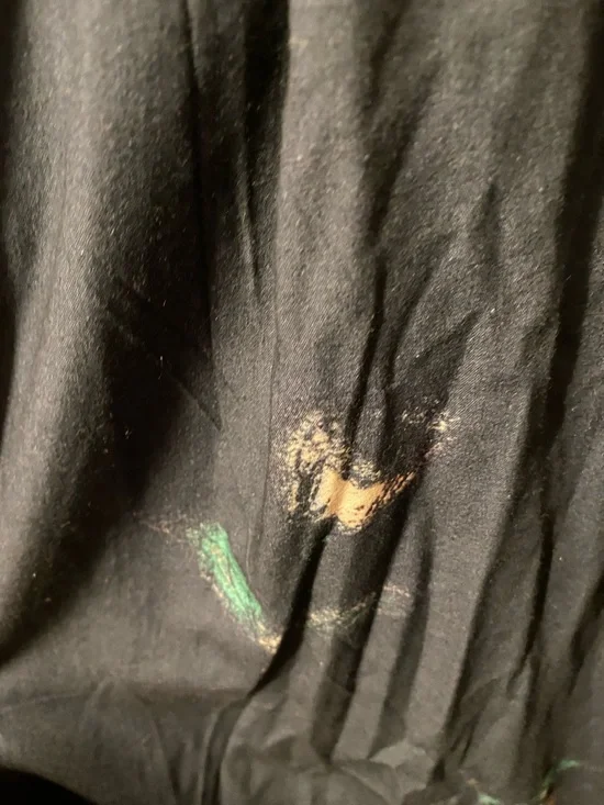 Relaxed Seaside Print Harem Pants - Blue - Picture 7 of 8